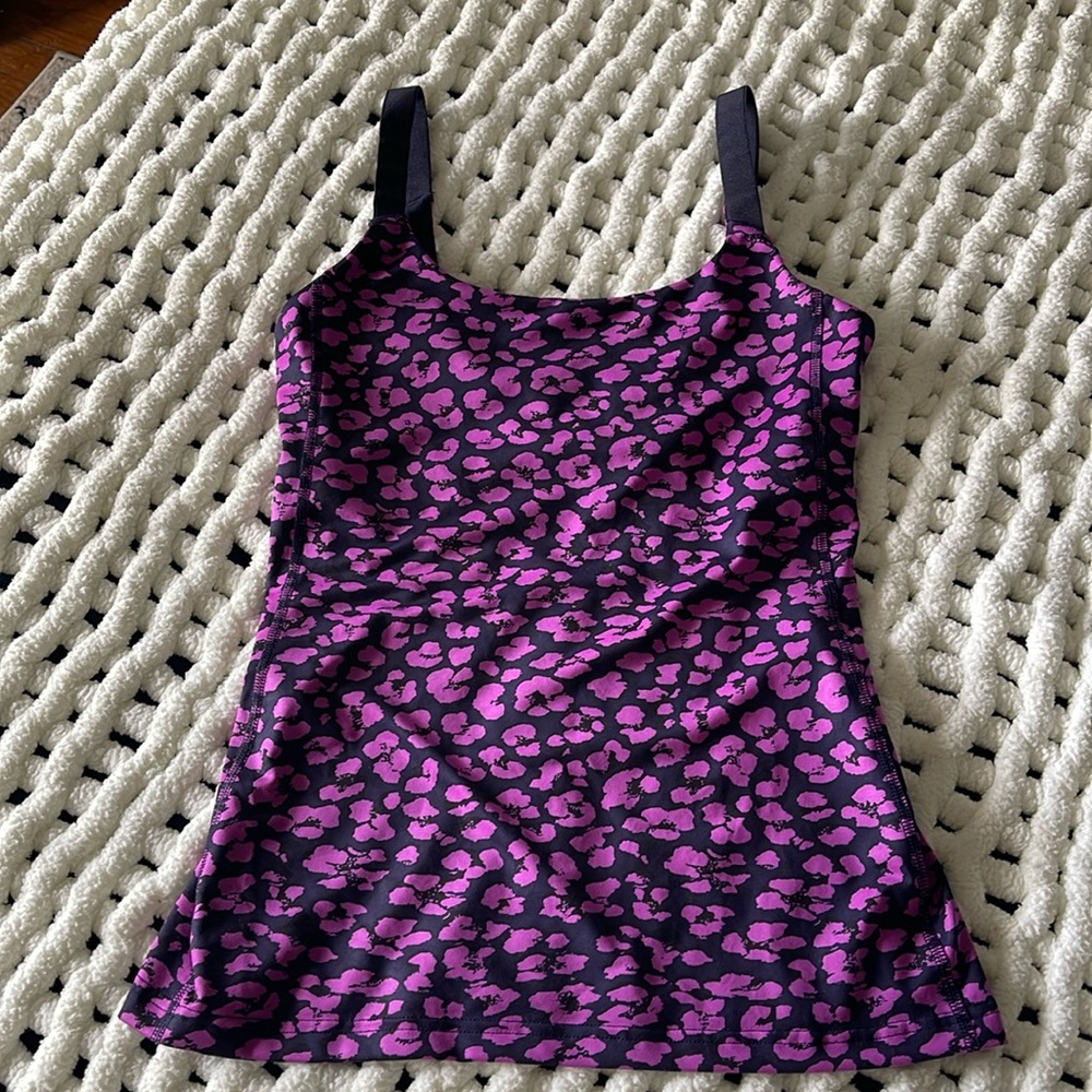 Leopard LuLuLemon Tank Top Size 4